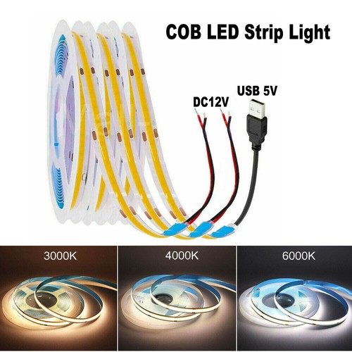 Cob led strip light flexible - strip,